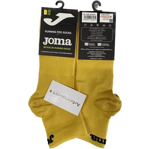 Joma calza running - giallo