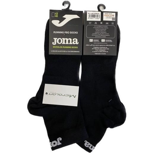 Joma calza running - nero