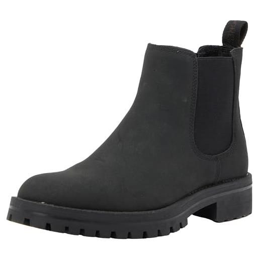 JACK & JONES jfwnorris syn suede chelsea, chelseaboots uomo, asfalto, 43 eu