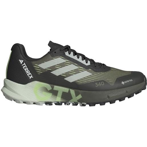 Adidas terrex agravic flow 2 goretex trail running shoes verde eu 40 uomo