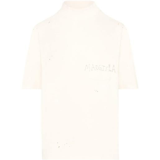 Maison Margiela t-shirt handwritten - bianco