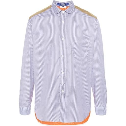 Junya Watanabe MAN camicia a righe - bianco