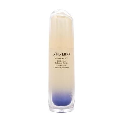 Shiseido vital perfection liftdefine radiance serum siero per schiarire e rassodare la pelle 40 ml per donna
