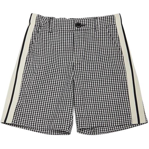 MONCLER shorts in cotone gingham