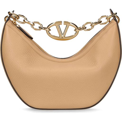 VALENTINO GARAVANI borsa piccola v logo gate in pelle