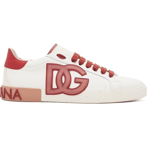 DOLCE & GABBANA sneakers low top classic in pelle