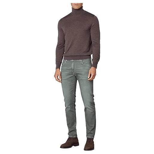 Hackett London pigmento twill 5pkt jeans, marrone (cammello), w34 / l34 uomo