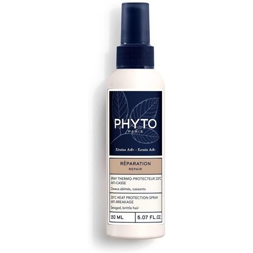 Phyto riparazione spray 150ml spray termo protettivo, spray capelli styling & finish