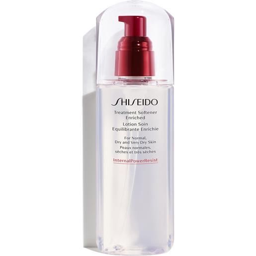 Shiseido treatment softener enriched 150ml tonico viso, fluido viso idratante