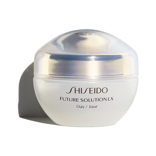 Shiseido total protective day cream spf20 50ml crema viso giorno antirughe, trattamenti protettivi