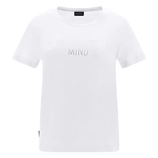 FREDDY - t-shirt 100% cotone con stampa puntinata argento, donna, rosa, small