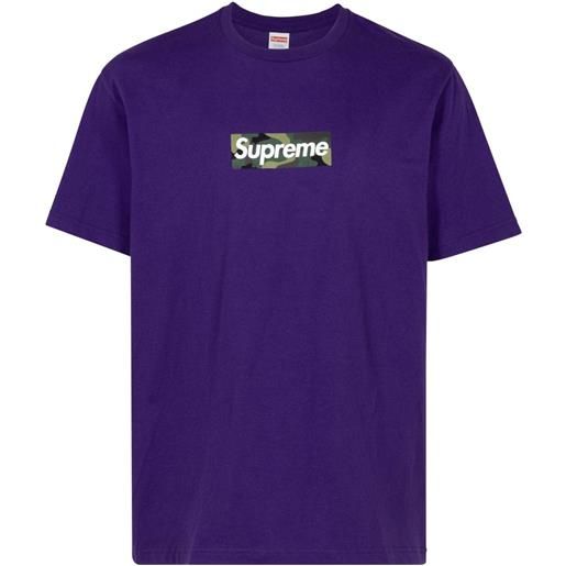 Supreme t-shirt con stampa - viola