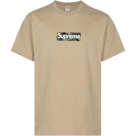 Supreme t-shirt con stampa - toni neutri