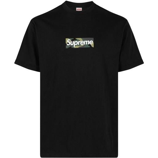 Supreme t-shirt con stampa - nero