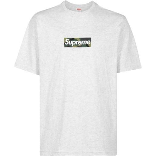 Supreme t-shirt con stampa - grigio