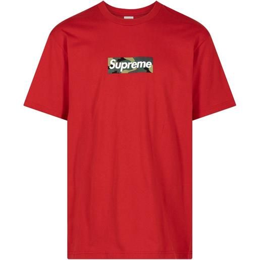 Supreme t-shirt con stampa - rosso