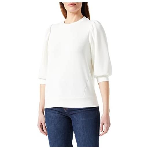 SELECTED FEMME slftenny 3/4 sweat top noos maglietta, bianco, xs donna