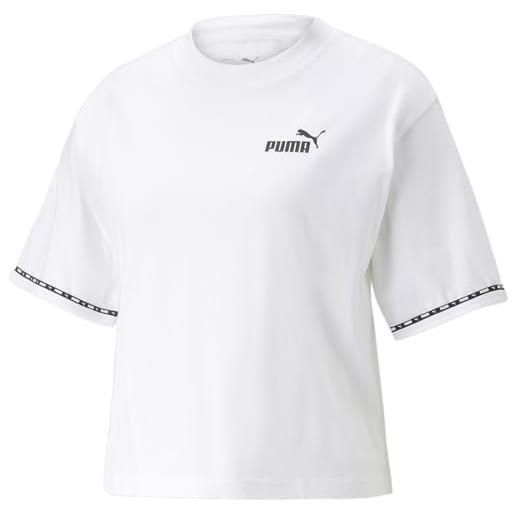 Puma power tape short sleeve t-shirt s