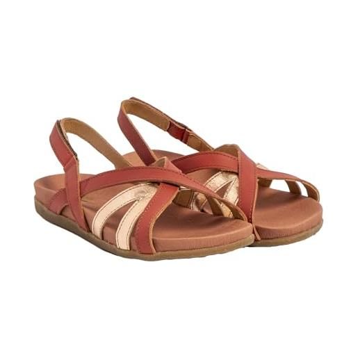 El Naturalista n5653 zumaia, sandali donna, nero, 36 eu