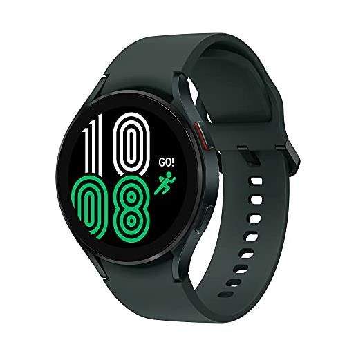 Samsung galaxy watch4, orologio rotondo lte smartwatch, wear os, fitness tracker, 44 mm, colore: verde