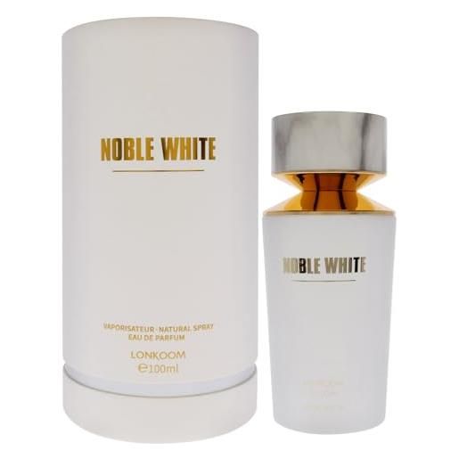 Lonkoom noble white by Lonkoom for women - 3,4 oz edp spray