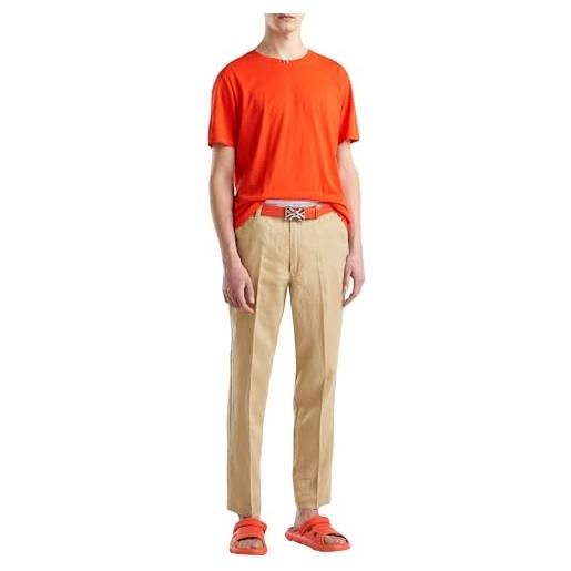 United Colors of Benetton pantalone 4agh55hw8, marroncino chiaro 04b, 50 uomo
