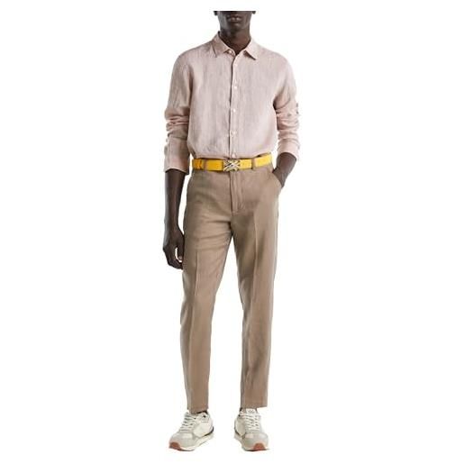 United Colors of Benetton pantalone 4agh55hw8, beige 393, 46 uomo