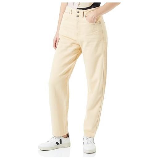 United Colors of Benetton pantalone 4lyxde018, jeans donna, sabbia 1j4, 28