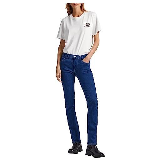 Pepe Jeans grace, jeans donna, blu (denim-cs9), 34w / 30l
