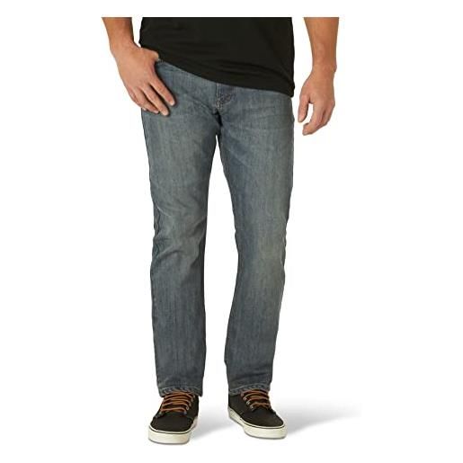 Wrangler jeans sportivi elasticizzati, mediterraneo, 34w / 29l uomo