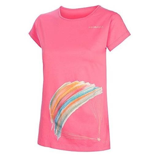 TRANGOWORLD trango camiseta parapente wm, maglietta donna, rosa, xs