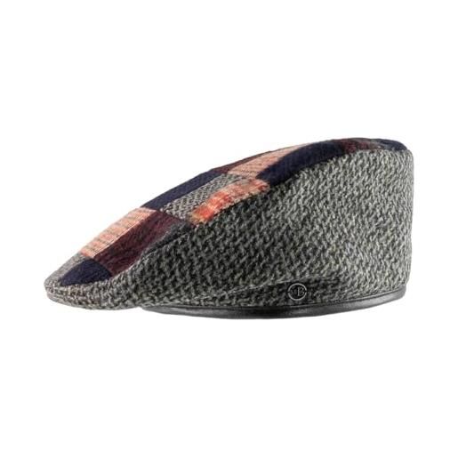 Maison Berblanc - cappellino piatto, berretto gatsby le bellecour - size m - patchwork