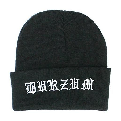 Burzum beanie hat cap band logo ufficiale nuovo nero