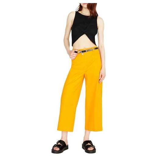Sisley pantaloni 4iullf02x, arancione 3z9, 48 donna