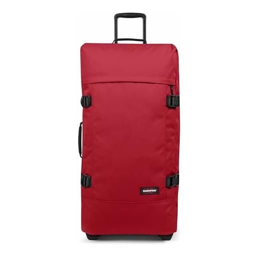 EASTPAK - tranverz l - valigia, 79 x 40 x 33, 121 l, beet burgundy (rosso)