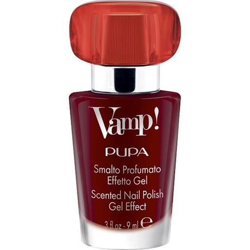 Pupa vamp!Smalto profumato effetto gel rosso - 205 erotic red