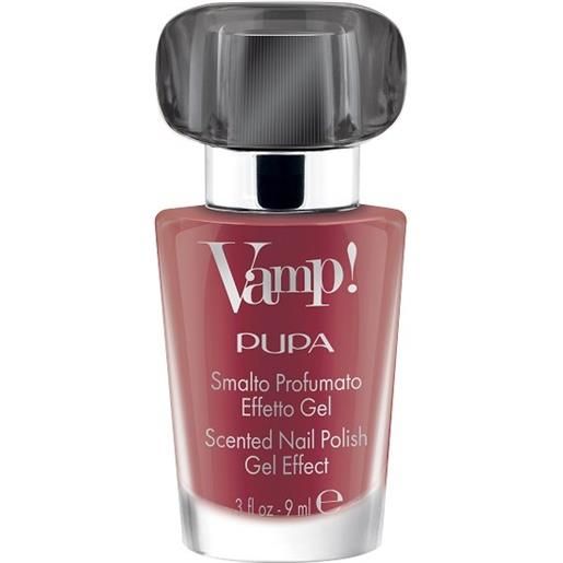 Pupa vamp!Smalto profumato effetto gel nero - 301 dirty pink