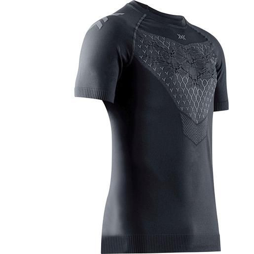 X-bionic twyce run short sleeve t-shirt grigio l uomo