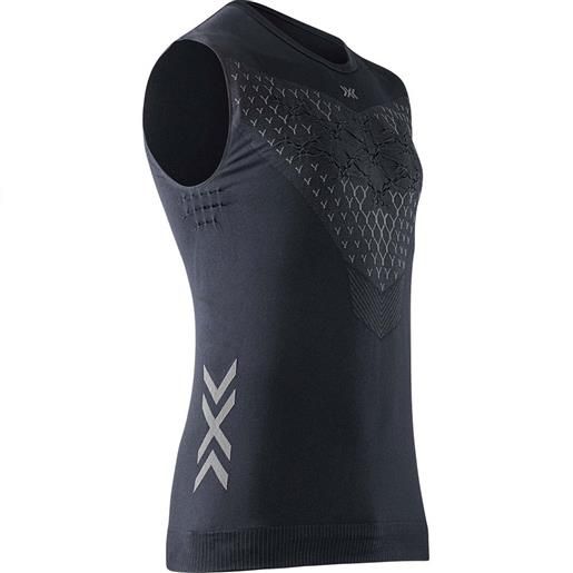 X-bionic twyce run sleeveless t-shirt nero l uomo