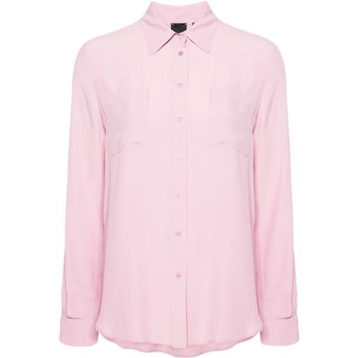 PINKO camicia con bottoni - rosa