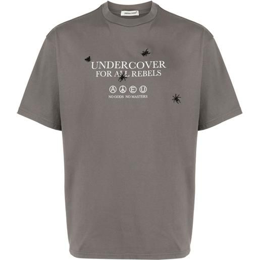 Undercover t-shirt con stampa - grigio