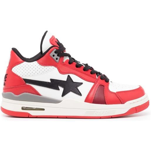 A BATHING APE® sneakers clutch sta #1 - rosso