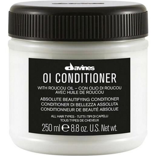 Davines oi conditioner 250ml - balsamo antiossidante tutti tipi di capelli