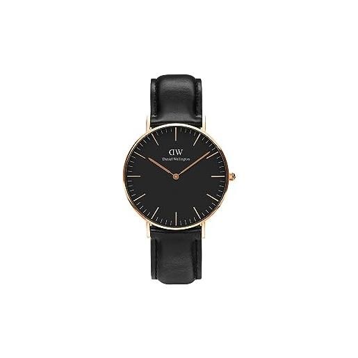 Daniel Wellington classic orologi 36mm double plated stainless steel (316l) rose gold