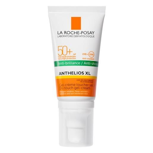 La Roche Posay anthelios xl gel-crema solare tocco secco anti-lucidità spf 50+ viso 50 ml