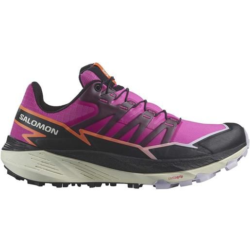 Salomon - scarpe da trail running - thundercross w rose violet/black/orchid petal per donne - taglia 3,5 uk, 4 uk, 4,5 uk, 5 uk, 5,5 uk, 6 uk, 6,5 uk, 7 uk, 7,5 uk - rosa