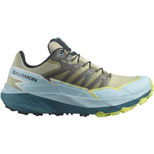 Salomon - scarpe da trail running - thundercross w alfalfa/tanager turquoise/sunny lime per donne - taglia 3,5 uk, 4 uk, 4,5 uk, 5 uk, 5,5 uk, 6 uk, 6,5 uk, 7 uk, 7,5 uk - verde