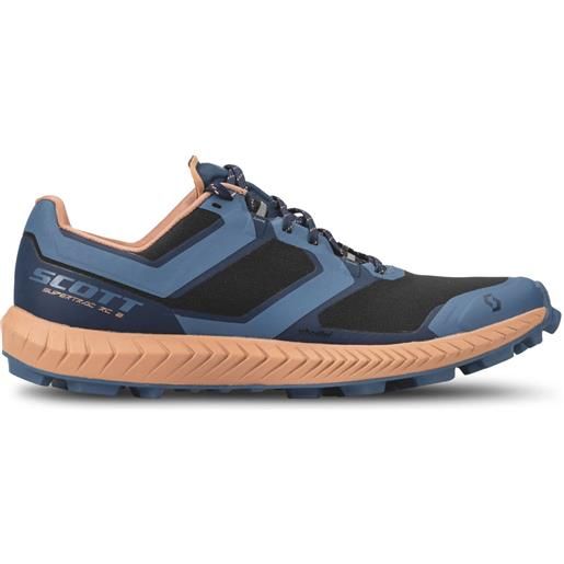 Scott - scarpe da trail - w's supertrac rc 2 metal blue / rose beige per donne - taglia 37.5,38,38.5,39,40,40.5 - blu navy