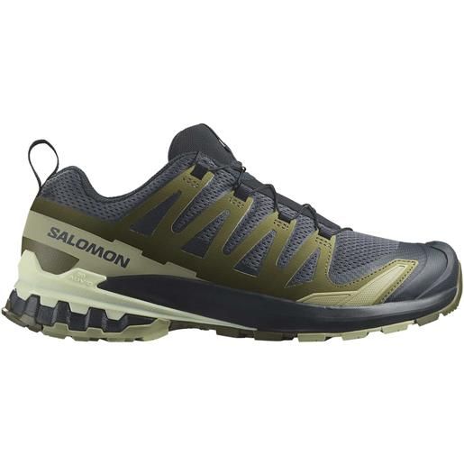 Salomon - scarpe da trail running - xa pro 3d v9 india ink/olive night/aloe wash per uomo - taglia 6,5 uk, 7 uk, 7,5 uk, 8 uk, 8,5 uk, 9 uk, 9,5 uk, 10 uk, 10,5 uk, 11 uk, 11,5 uk, 12,5 uk, 13,5 uk - kaki