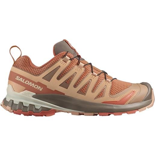 Salomon - scarpe da trail running - xa pro 3d v9 w sun baked/fresh salmon/prairie suns per donne - taglia 3,5 uk, 4 uk, 4,5 uk, 5 uk, 5,5 uk, 6 uk, 6,5 uk, 7 uk, 7,5 uk - arancione
